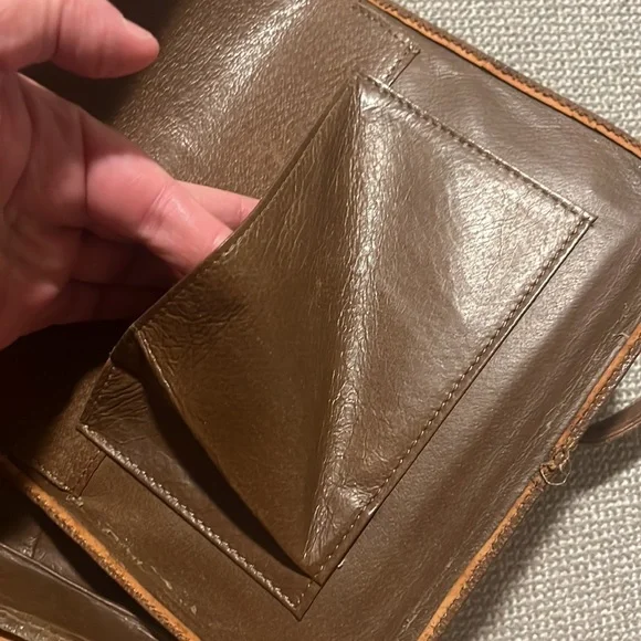 Valentino Garavani Vintage PROJECT Brown Leather Crossbody Bag - Picture 8 of 17